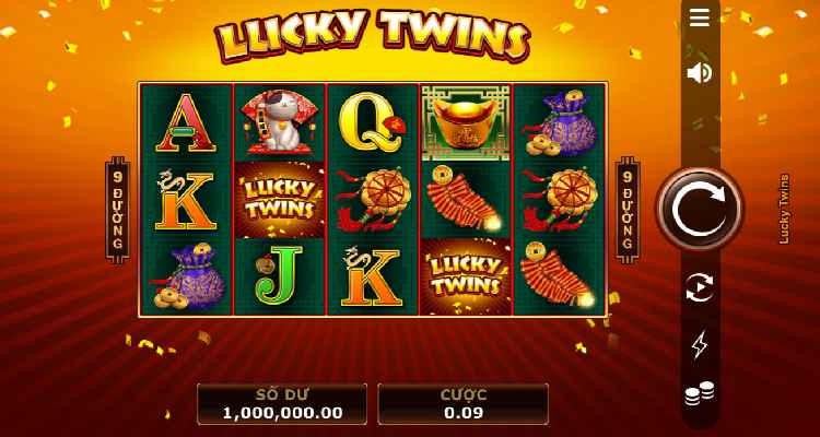 màn hình chính slot lucky twins w88