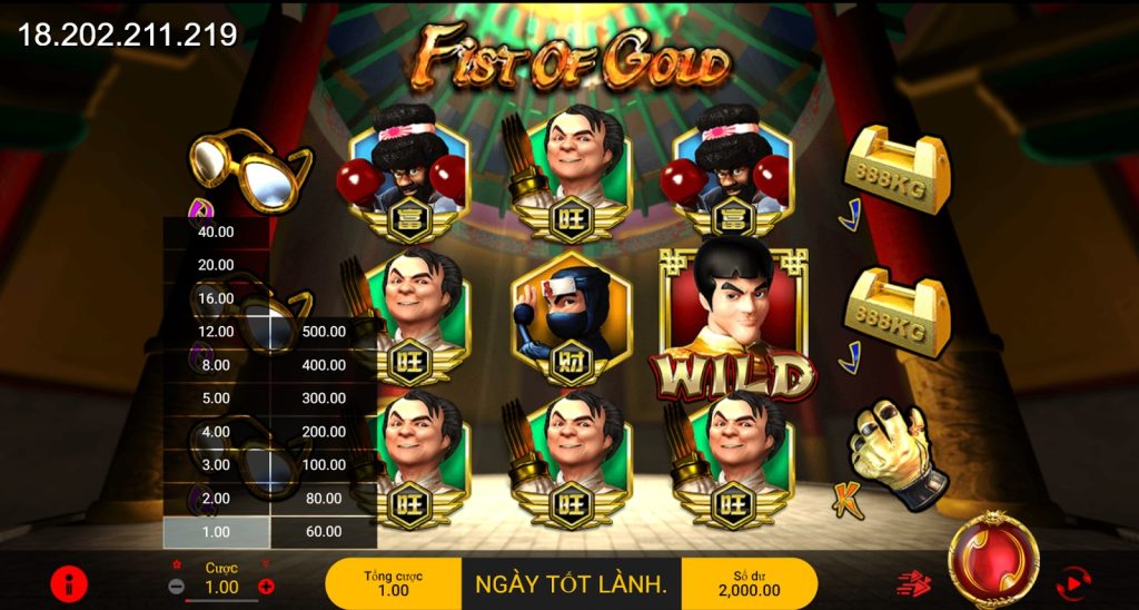 Mức thưởng cực lớn trong trò chơi Fish of Gold tại W88