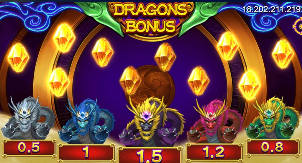 Đi săn thần long trong Five Dragons Fishing