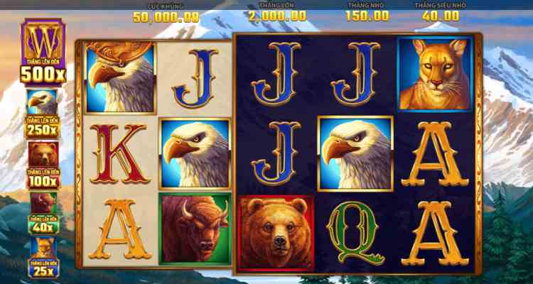 giao diện slot game 25000 talon